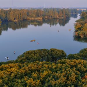 良渚野芦湾｜独木舟自然探索焚火治愈之旅
